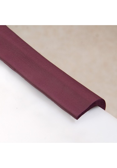 U Tipi Kauçuk Kenar  Koruyucu  - Kahverengi - 2 MT