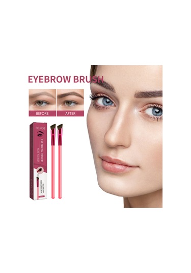 Wezone 2 Adet Çok Fonksiyonlu Kaş Fırçası - İnce Tüy, Dürtmeyen, Su Ve Ter Dayanıklı, Doğal立体 Göz Kaşları İçin