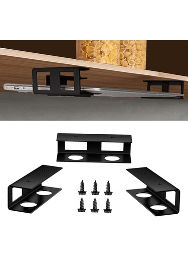Homyl 3x Altı Dizüstü Bilgisayar Braketi Depolama Siyah