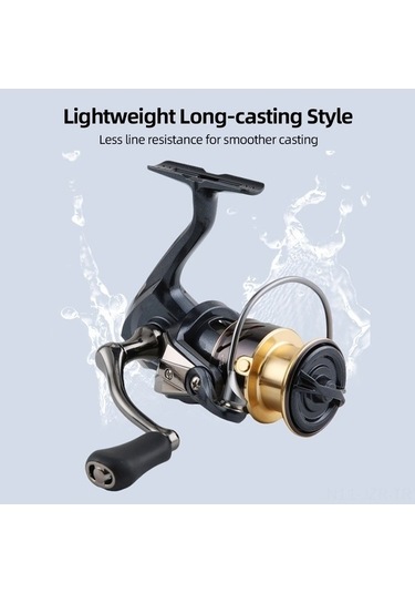 Pazly Ultralight Spollü Olta Makarası 5.2:1 4+1bb Düzgün Balık Avı Metal Qa