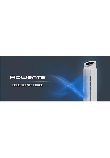 Rowenta Vu7025 Silent Flow Effitech 8 Hız Kademeli 30 Watt Sessiz Kule Tipi Vantilatör