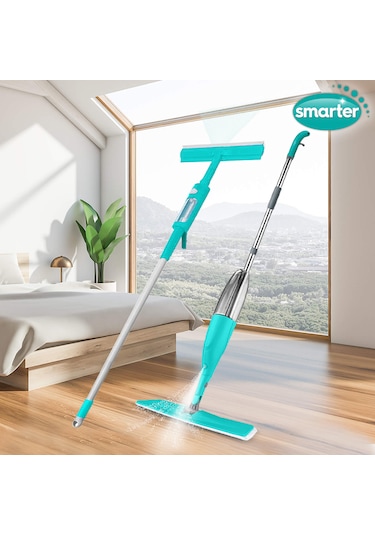 Smarter Mega İkili Shiny + Glasy Sprey Mop + Cam Sprey