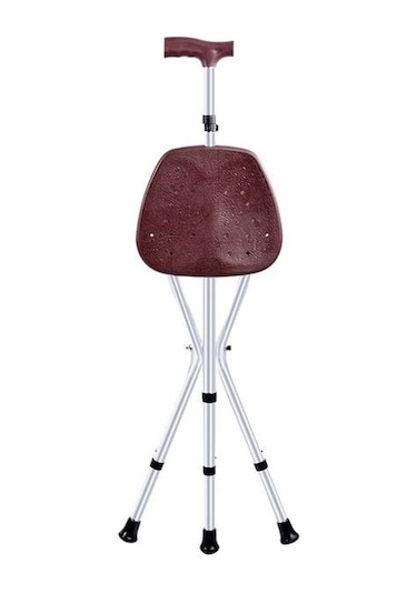 Medikaltec Comfort Plus Dm-74 Oturaklı Baston Yüksekliği Ayarlanır