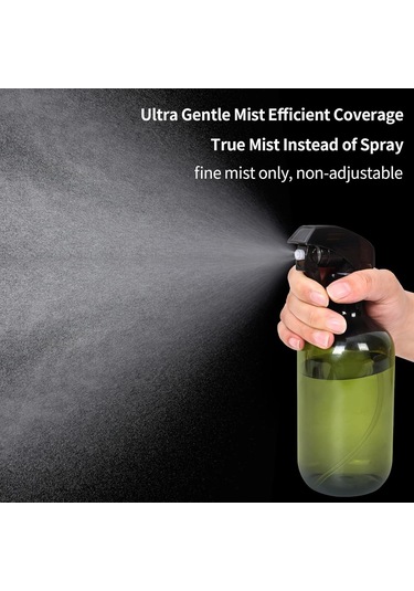 Vkemall Yeşil İç Mekan Bitki Temizlik Spreyi - 2 Adet 16.9 Unç, Ayarlanabilir Uç, Sızıntısız Sulama Bidonu
