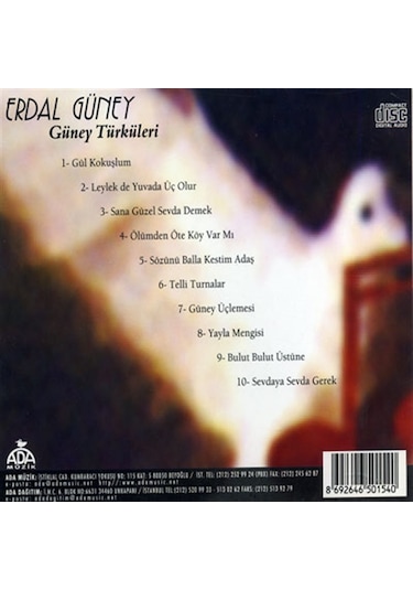 Erdal Güney - Güney Türküleri (Cd)