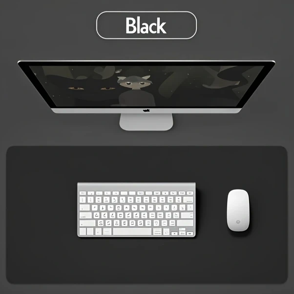 Wangxi Erkek Nordic Büyük Masa Altlığı Kaymaz Pvc Yüzey Ofis Ev