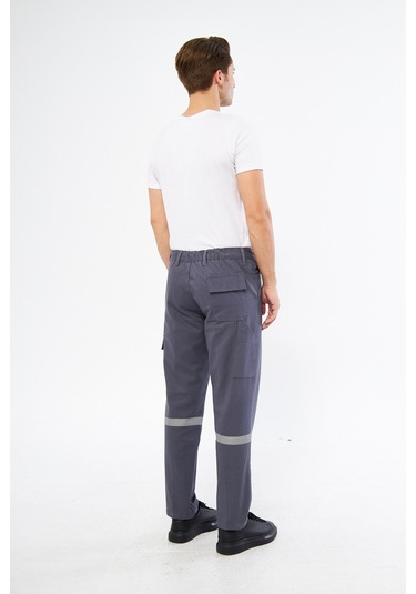 İş Pantolonu 7/7 Gabardin %100 Pamuk Kargo Cepli Kışlık