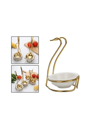 Suntek Ayakta Yemek Dinlenme Restoran Mutfak Hotpot Restoran Kuğu Şekli Altın