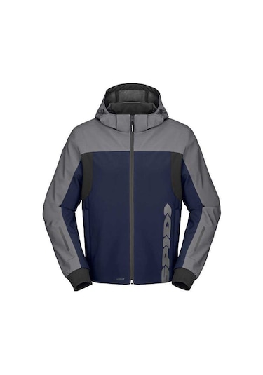 Spıdı Hoodıe H2out Iı Ceket Gümüş - Mavi