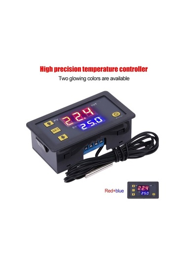 Pazly Türkçe Dijital Termostat Modülü - Isıtma Soğutma Kontrol Cihazı -55 C +120 C