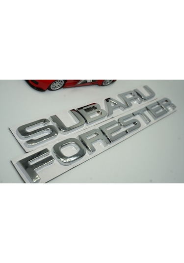 Dk Subaru Forester Krom Abs 3m 3d Bagaj Yazı Logo Seti Ür