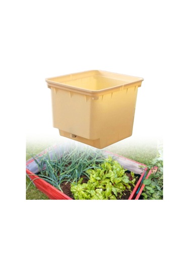 Suntek Hidroponik Sistem Kovası Sifon Dirsekleri Ile Kapaksız