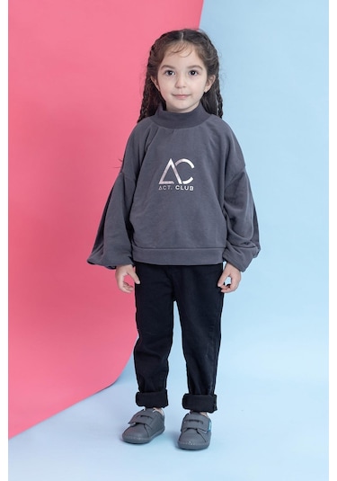 Smart Walker Casual Süper Mat Gri Barefoot Çocuk Ayakkabı Gri