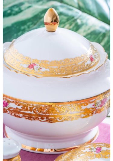 Madeline 12 Kişilik 60 Parça Porselen Yemek Takımı