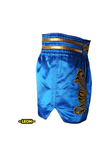 Aksaspor Leon Dragon Muay Thai Ve Kick Boks Şortu Mavi