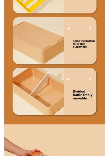 Mavi Sevimli Çift Katlı Yemek Kutusu - Öğrenciler Ve Ofis Kullanımı İçin Taşınması Kolay. Mavi