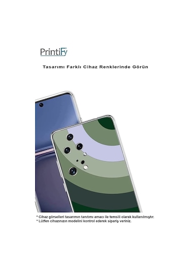 Realme 11 Pro Plusile Uyumlu Renk Cümbüşü 3 Baskılı Kamera Korumalı Şeffaf Kılıf