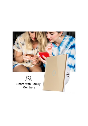 Yaleker Akıllı Wi-fi Anahtarı: Ses/app/rf433 Kontrol, Alexa/google Uyumlu, Zamanlayıcı, Grup Paylaşımı, 3 Yollu Beyaz Beyaz