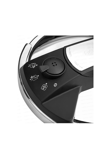 Nehir Silver Matik Paslanmaz Çelik 7 Litre Düdüklü Tencere Gümüş