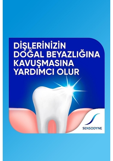 Sensodyne Tam Koruma + Beyazlatıcı Diş Macunu 3 x 50 ML