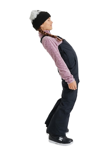 Roxy Roxy Non Stop Bib Girl Kız Çocuk Siyah Snowboard Pantolonu 11793 Siyah
