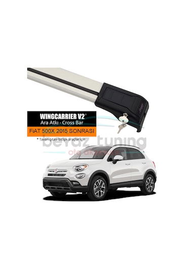 Fiat 500x Port Bagaj Çıtası Tavan Ara Barı Ara Atkı