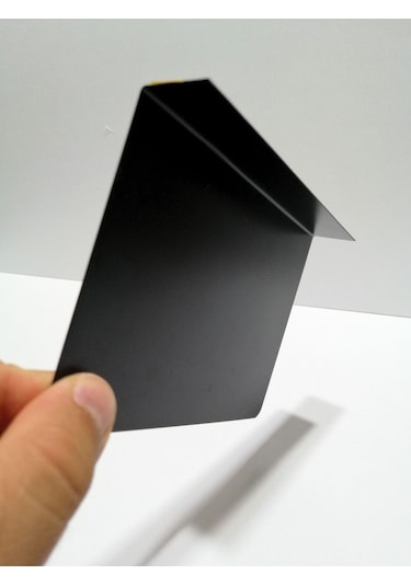 10 Ad Pvc Karatahta Siyah Etiket 14x10 Cm Yapışkanlı İsimlik Pano