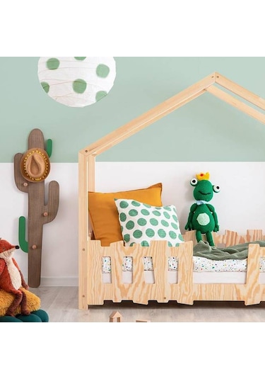Markaawm Markaawm Montessori Yatak Çocuk Karyola Bebek Beşik Triangle