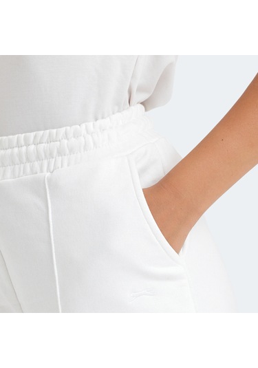 Slazenger VIXI Kadın Cepli Ekru Şort