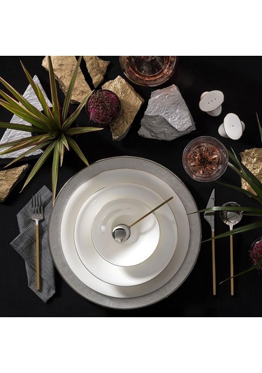 Jumbo Golda Bone 61 Parça 12 Kişilik Yemek Takımı