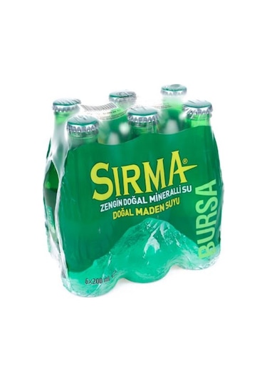 Sırma Maden Suyu 6 x 200 ML