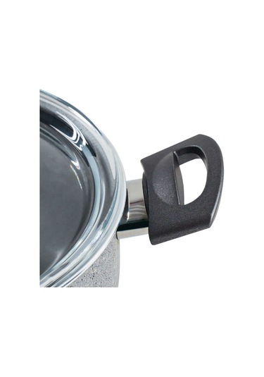 Papilla Fred Granit 7 Parça Gri Kırçıllı Tencere Seti