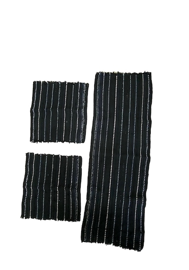 Oto Koltuk Serme Kilim 3 Lü Takım Siyah