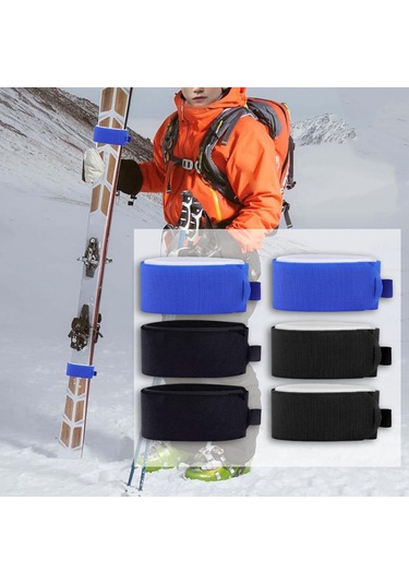 Homyl 6x Kayak Kayışı Taşınabilir Tahtası Bağları Eva Siyah Ve Mavi