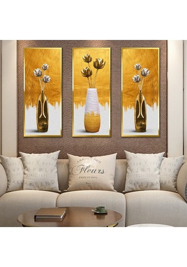 Dancemonkey 4 Adet 3d Bitki Çıkartması - Su Geçirmez, Kolay Yapıştırılabilir Vinil Dekor 30x30cm, Çok Renkli Çok Renkli