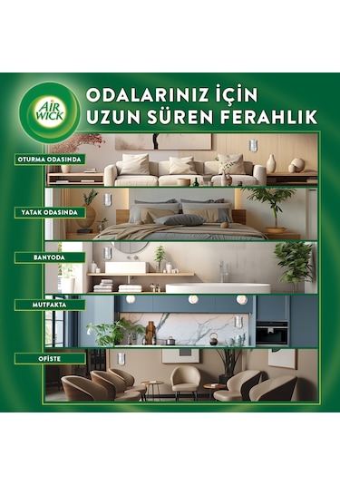 Air Wick Elektrikli Oda Kokusu Yedek Şişe Sakura Bahçesi 6x19 Ml