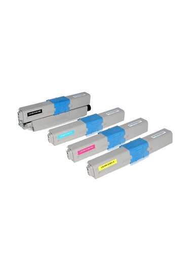 Oki Cmyk Uyumlu Toner Seti - C301-321-Mc332Dn-Mc342Dn