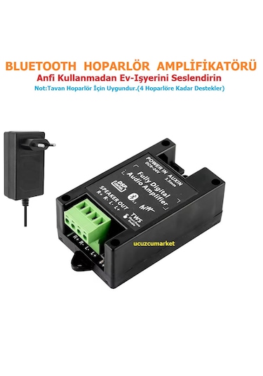 Bluetooth Hoparlör Amplifikatörü Tavan Hoparlör Için Uygundur