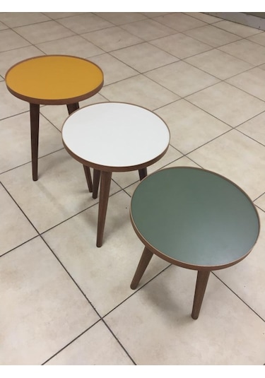 3'Lü Zigon Sehpa Tasarım - 16Mm Veya 18Mm Mdf Tabla (414010932)