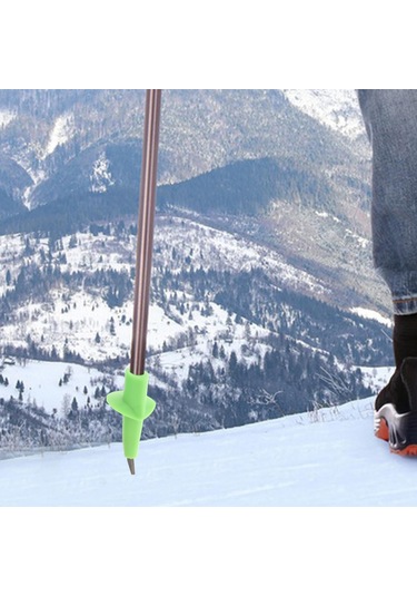 Dolıty Trekking Çubuk Ucu Karbür Kafa Dağ Tırmanışı Sırt Yeşil