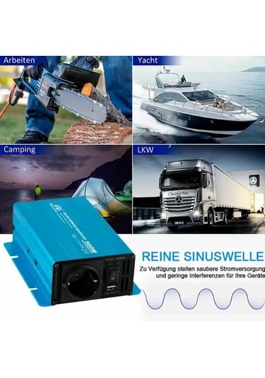 12v 1500w Tam Sinüs Inverter, Max