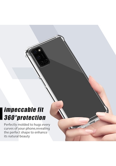 Oppo A72 Kilif Köse Korumali Seffaf Silikon Kapak 469084340