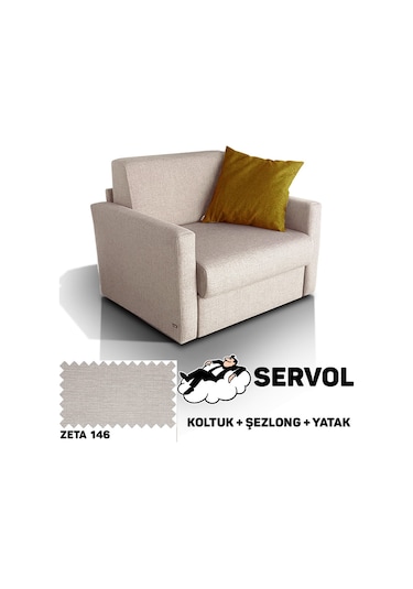 Seray Servol Tekli Yataklı Koltuk Zeta 146