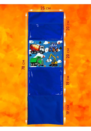 Poketun Dolap Çekmecesi İçin İsimli Cep: Miron 214107946 Mavi