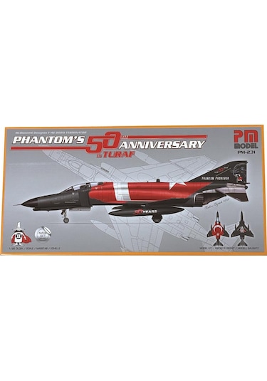 F-4 E Phantom 50th Anniversary İn Turaf 2 Pm Model