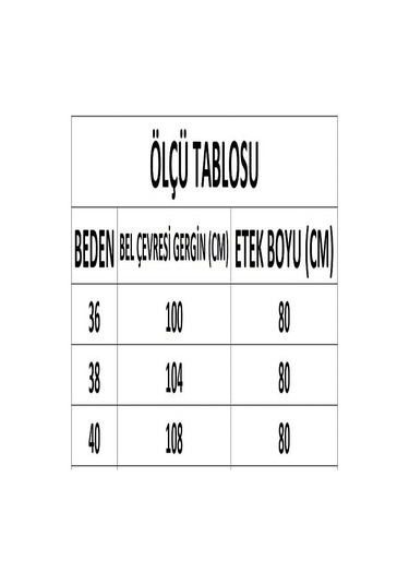 Kadın Ekru Paraşüt Etek Midi Cep Detaylı Beli Lastikli Stoperli Dm2036 Ekru
