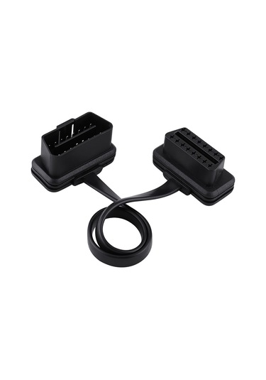 Konesam Obd2 16 Pin Ertelenme Kablosu 30cm - Erkek'den Dişiye, Araç Tanı Aletleri İçin Uzun Uzaklıkta Kullanım, Dayanıklı Abs Malzeme