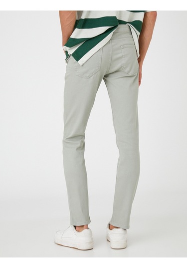 Koton Basic Gabardin Pantolon 5 Cep Düğme Detaylı Nane Yeşili 3sam40011hw 3SAM40011HW660 Mint Koton Basic Gabardin Pantolon 5 Cep Düğme Detaylı Nane Yeşili 3sam40011hw 3SAM40011HW660 Mint