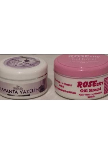 Rose City Lavanta Vazelin 75 ML + Gül Kremi 135 ML