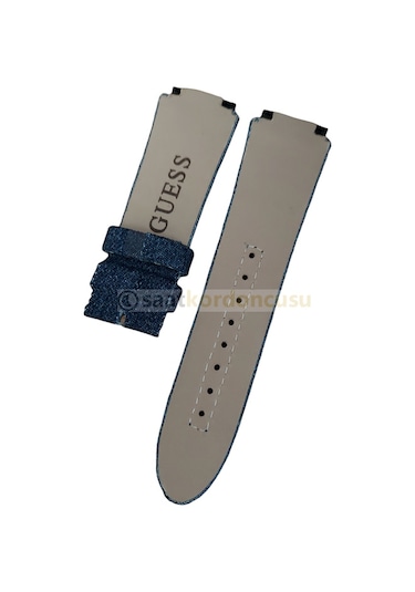 Guess W0040g6 Mavi Kot Yüzeyli Kordon
